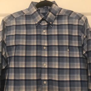 Men’s plaid shirt